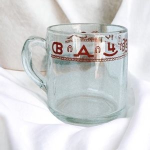 Glass Western Brand Mug